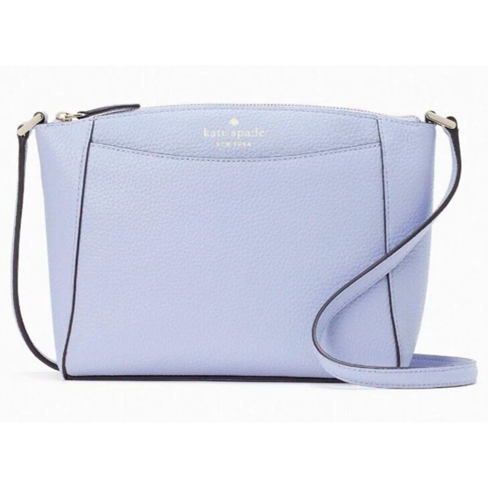 S Kate Spade Monica Crossbody Lilac Leather WKR00258 Lavender NWT $279 Retail